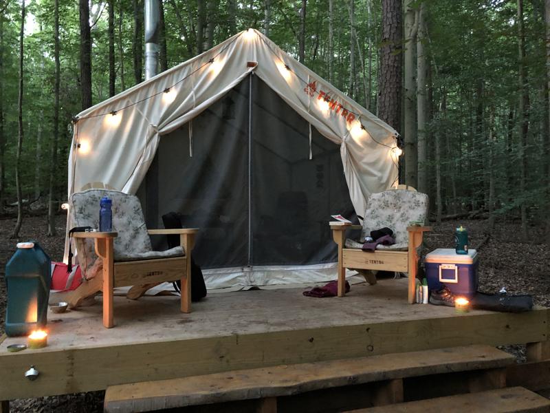 tentrr campsite