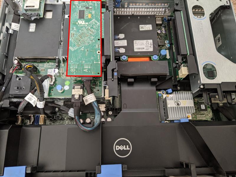 Installation location of PCIE card