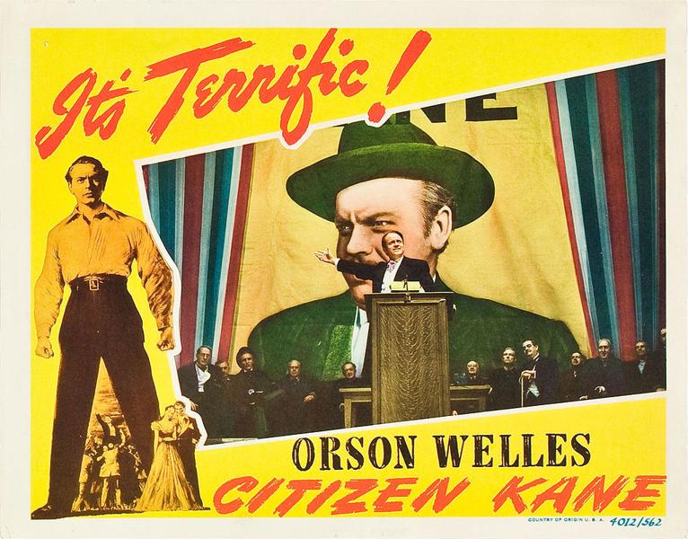 Citizen Kane promotional film poster