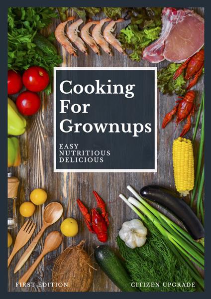 cooking for grownups cookbook cover